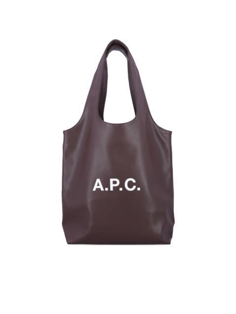 logo-plaque tote bag