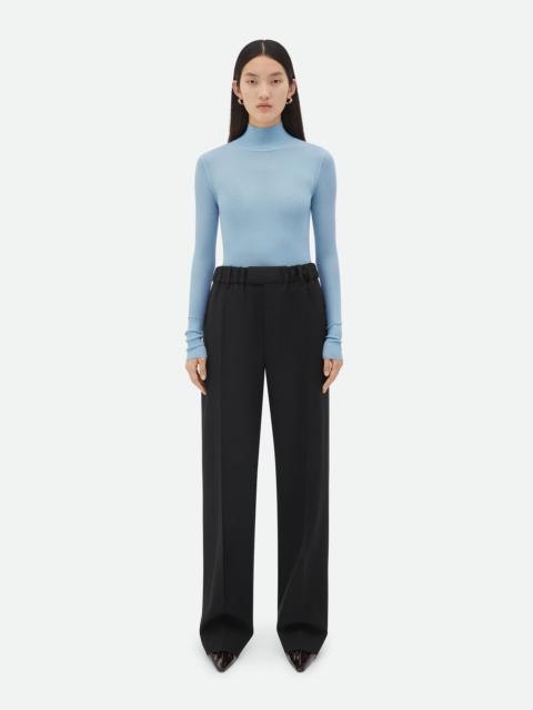 Light Wool Wide Leg Pants