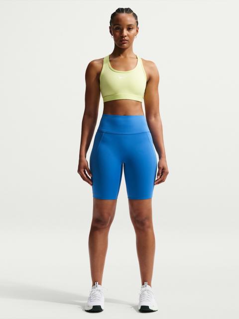 Nike Universa Women's High-Waisted 8" Biker Shorts with No Front Seam
