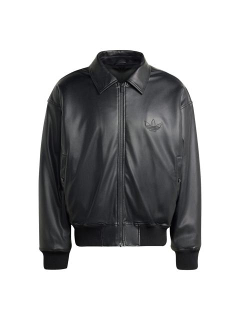 adidas Classic Street Embossed Jacket 'Black' IP3281