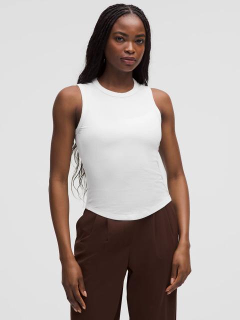 Hold Tight Crewneck Tank Top *Waist Length