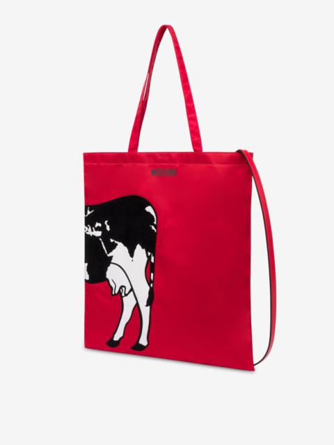 PRINTED TOTE ARCHIVE COW