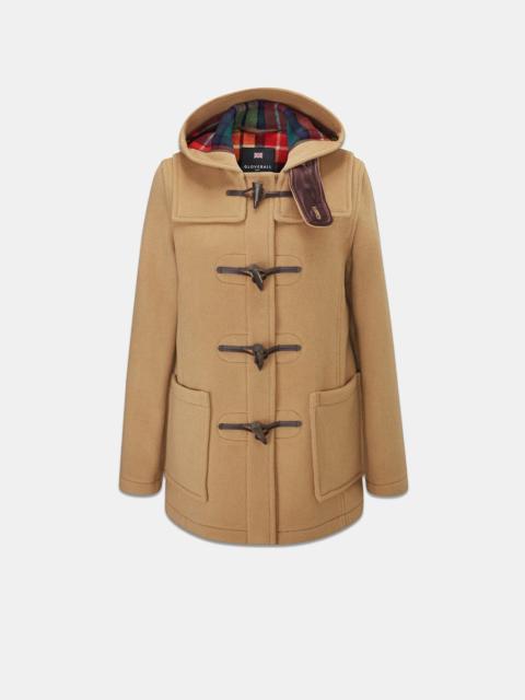 Women's Short Slim Fit Freda Duffle Coat Camel Buchanan