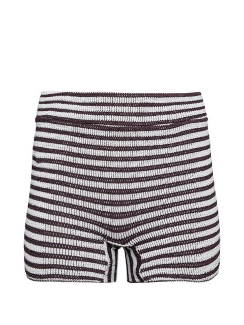 Dom striped shorts