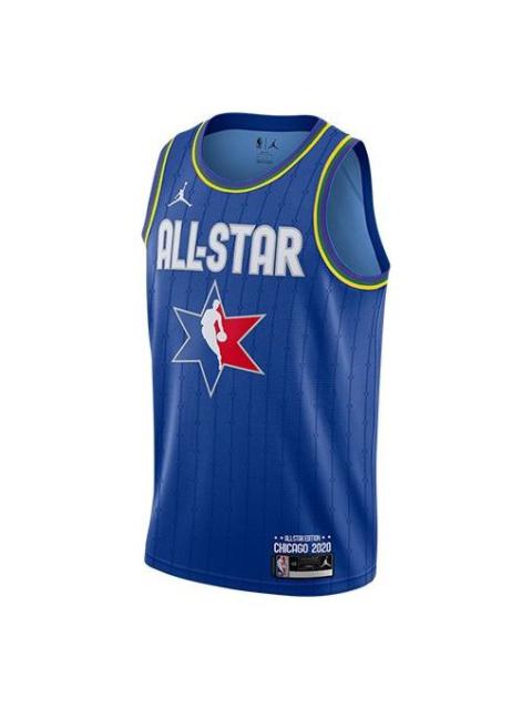 Air Jordan NBA All-Star Edition Swingman Basketball Jersey 'Blue' CJ1059-495