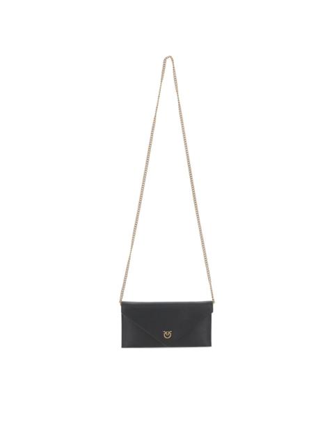 chain-strap flap cross body bag