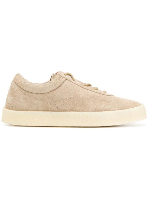 Yeezy Crepe Sneaker Season 6 Thick Shaggy Suede Taupe