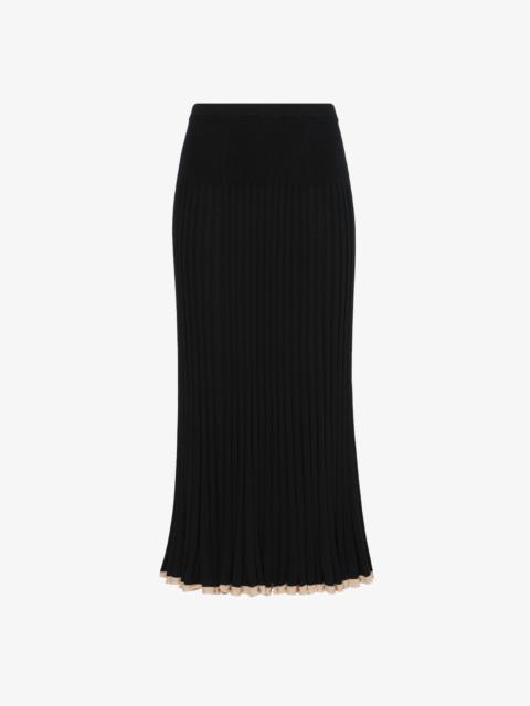 Silk Cashmere Skirt