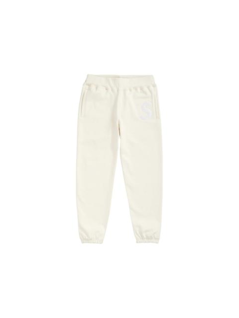 Supreme S Logo Sweatpant Natural