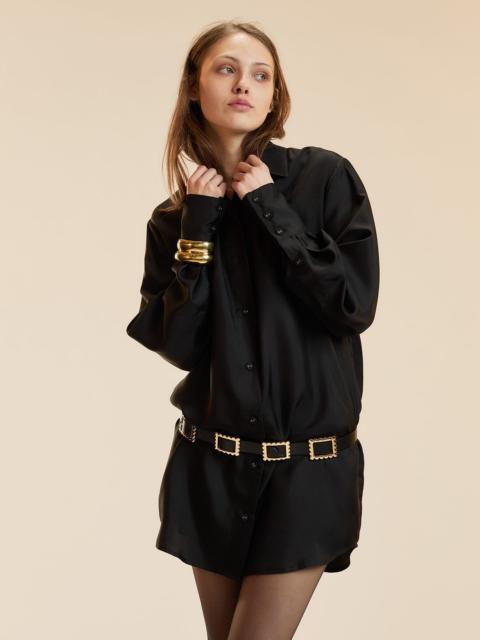 Collectible Silk Shirt Dress