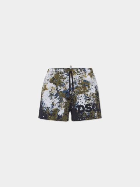 CANADIAN CAMOUFLAGE MIDI SWIM BOXER