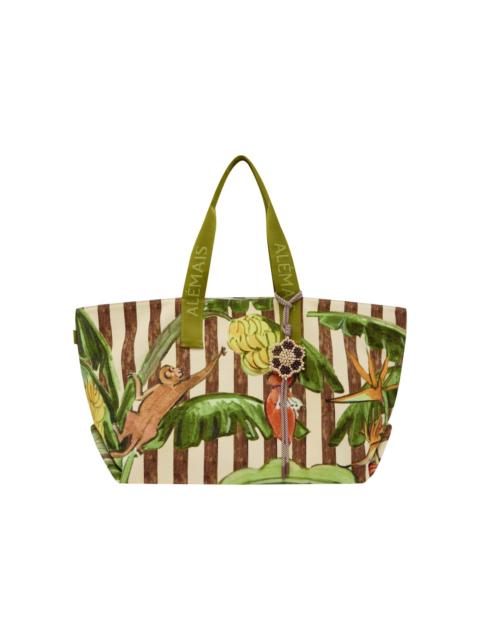 Toucan Tango Canvas Beach Tote
