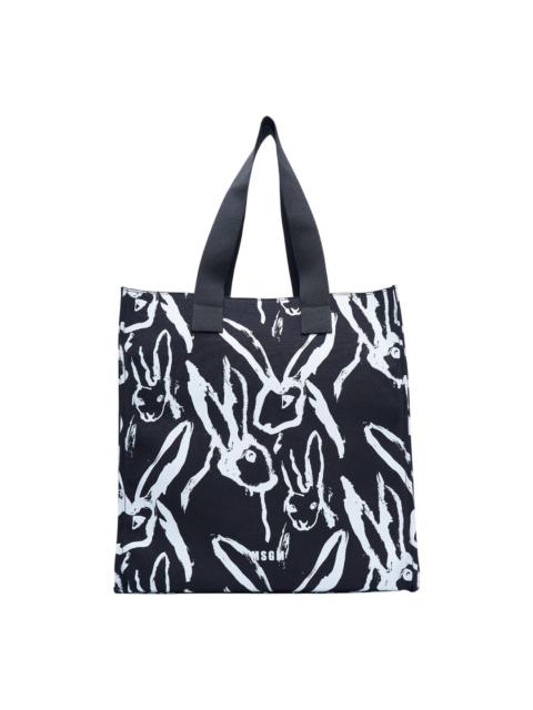 Rabbits Vertical Tote