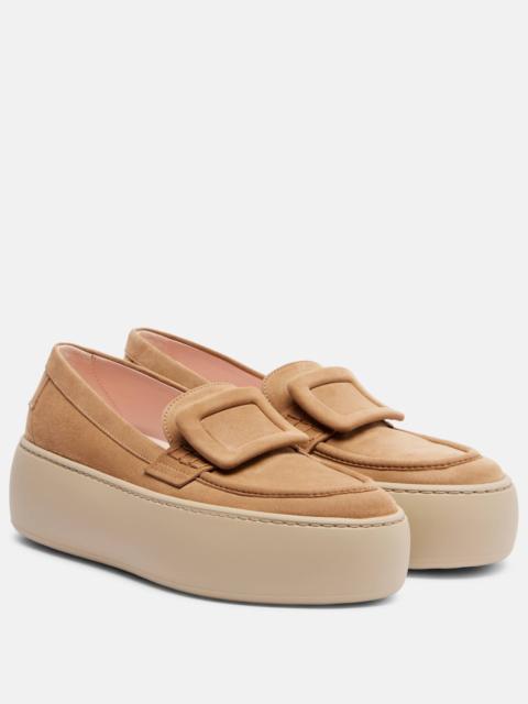 Viv' Up suede platform loafers