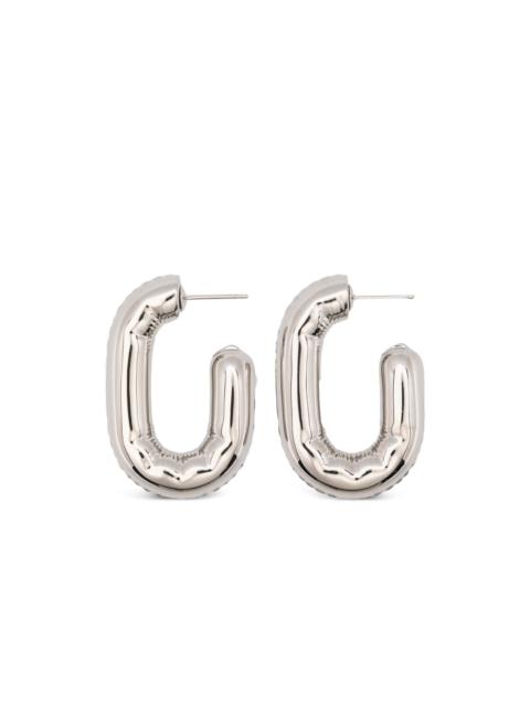 chunky-hoop earrings