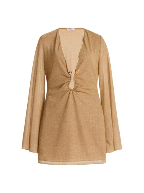 Lumière Stoned Kaftan gold