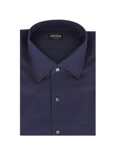 Oasilino spread-collar shirt