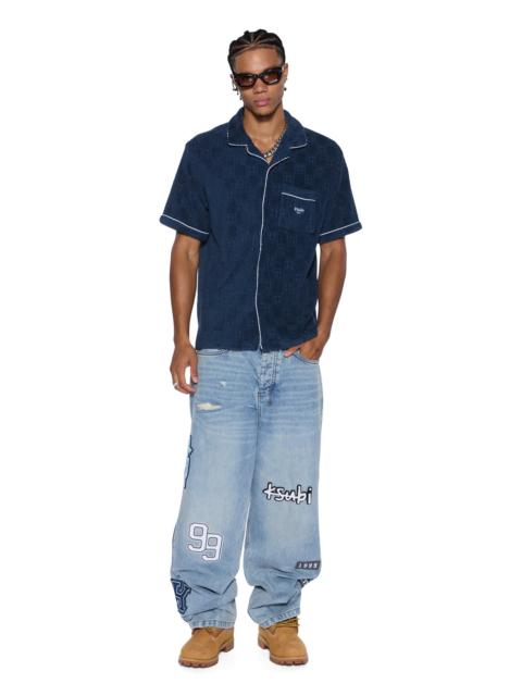 LOUNGE SS RESORT SHIRT NAVY