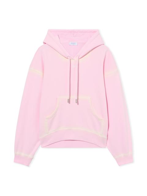 Spray Off Stamp Over Hoodie