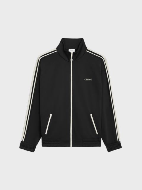 TRACKSUIT JACKET IN DOUBLE FACE JERSEY