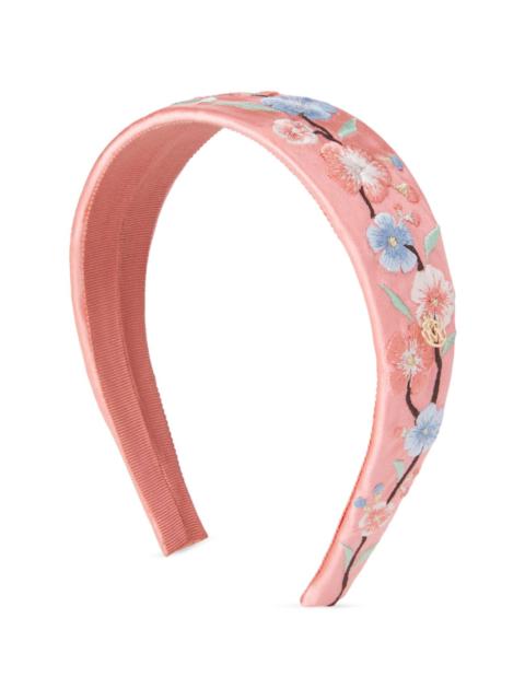 Miwa floral-print headband