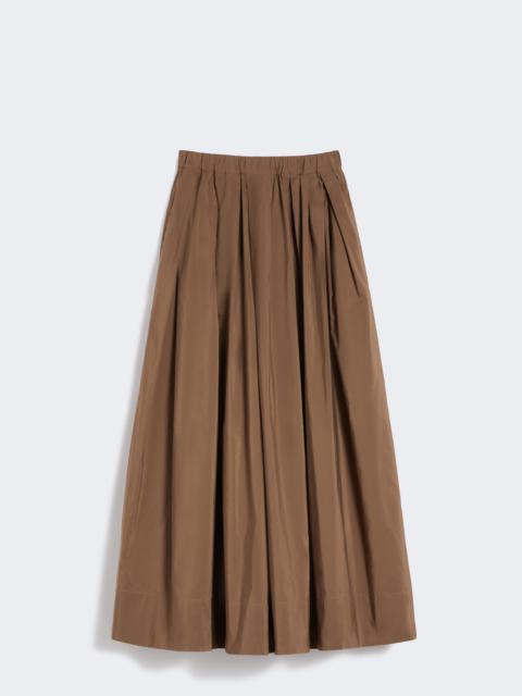ALOE Cotton micro faille skirt