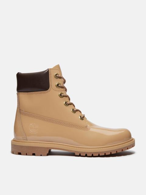 Women's Patent Leather Premium 6-Inch Waterproof Boot