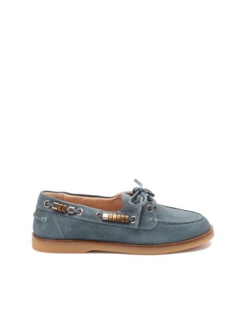 lace-up fastening loafers