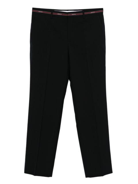 logo-band trousers