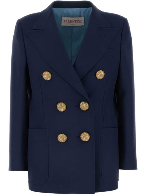 crystal-embellished blazer