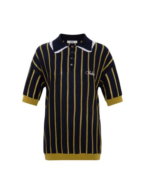 Yuan Stripped Knitted Top multi