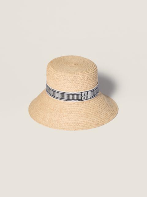Raffia hat