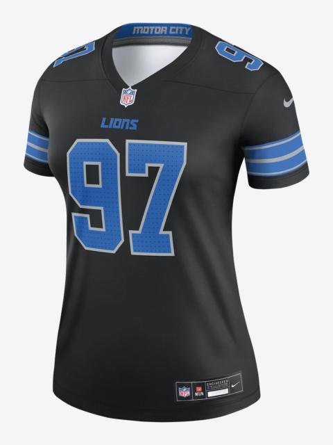 Aidan Hutchinson Detroit Lions Women's Nike Dri-FIT NFL Legend Jersey