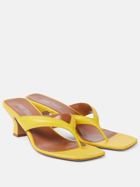 Portofino 55 leather thong sandals