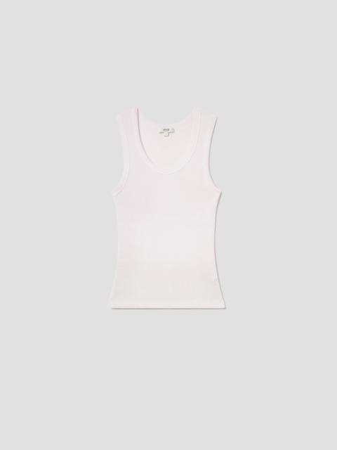 POPPY TANK IN WHITE
