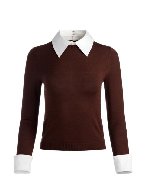PORLA COLLARED SWEATER