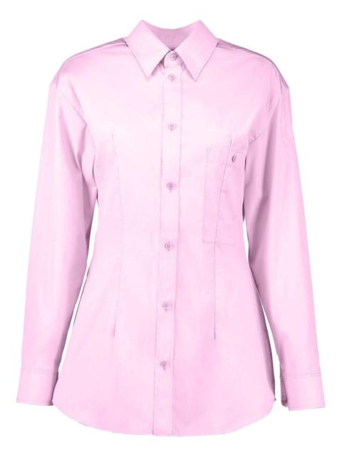 long-sleeve button shirt