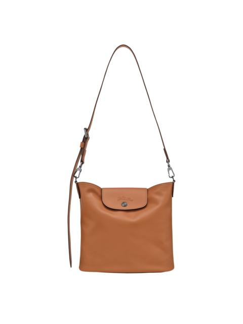 Le Pliage Xtra Shoulder bag Cashew - Leather