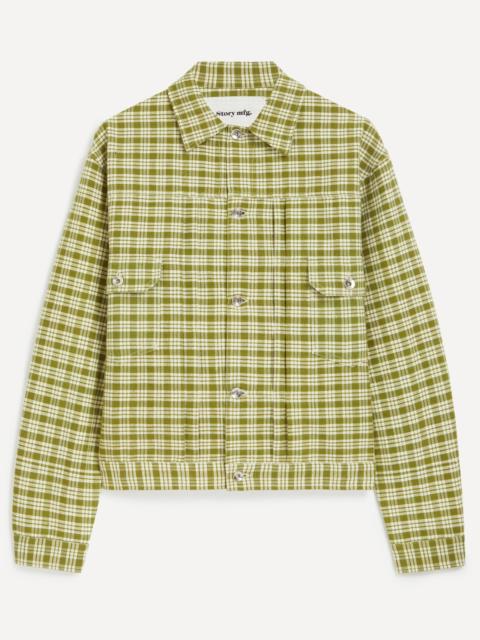 Tuesday Moss Check Heirloom Jacket