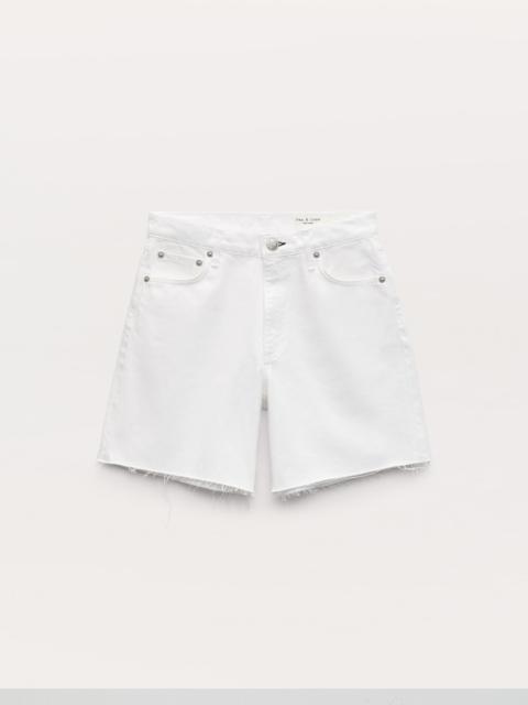Kaia Denim Shorts
Lightweight Rigid in White