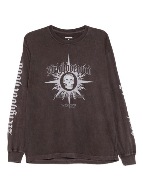 skull graphic T-shirt