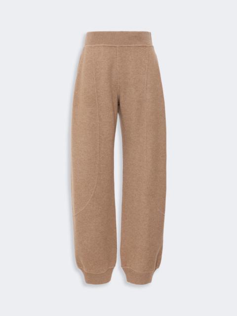 CESTO Wool and cashmere jogging trousers - BEIGE