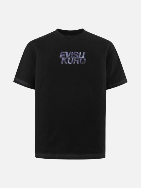 Japanese Appliqué Logo Embroidery Regular Fit T-shirt