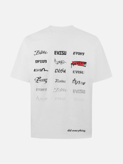 Logo and Slogan Print Regular Fit T-shirt
