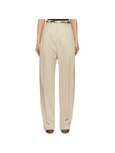 Black Light Mid Rise Trousers