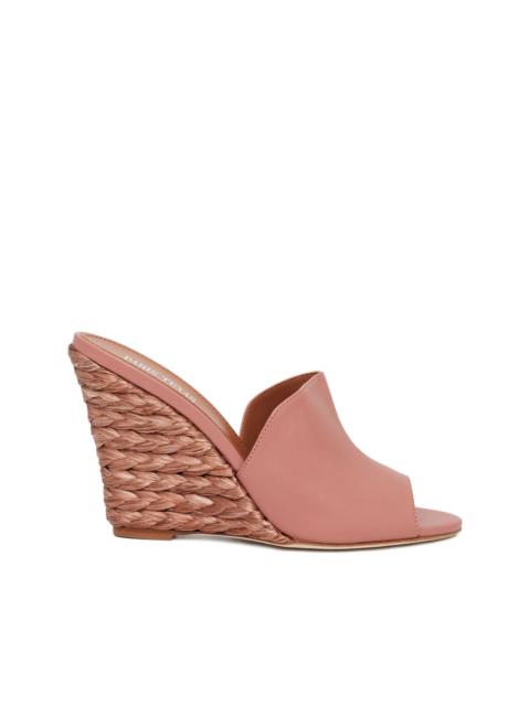 raffia wedge sandals