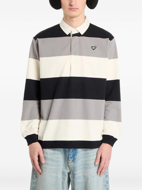 logo-embroidered polo shirt