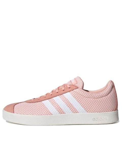 (WMNS) adidas VL Court 2.0 'White Pink' EE6790