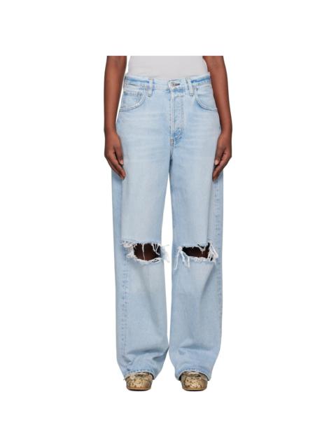 Blue Ayla Baggy Jeans