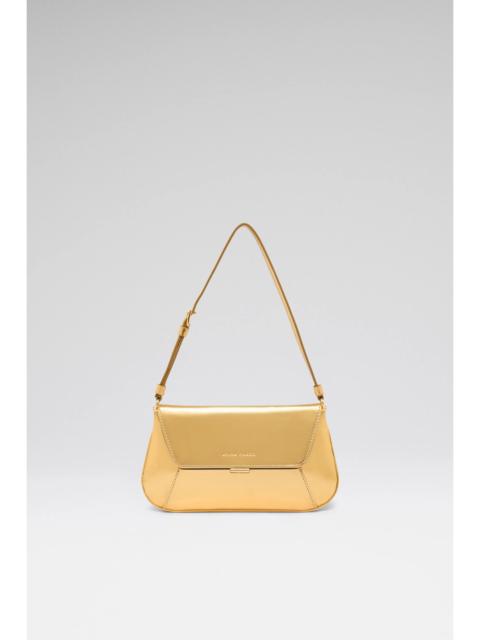 AMI MINI GOLD MIRROR AND GOLD HARDWARE